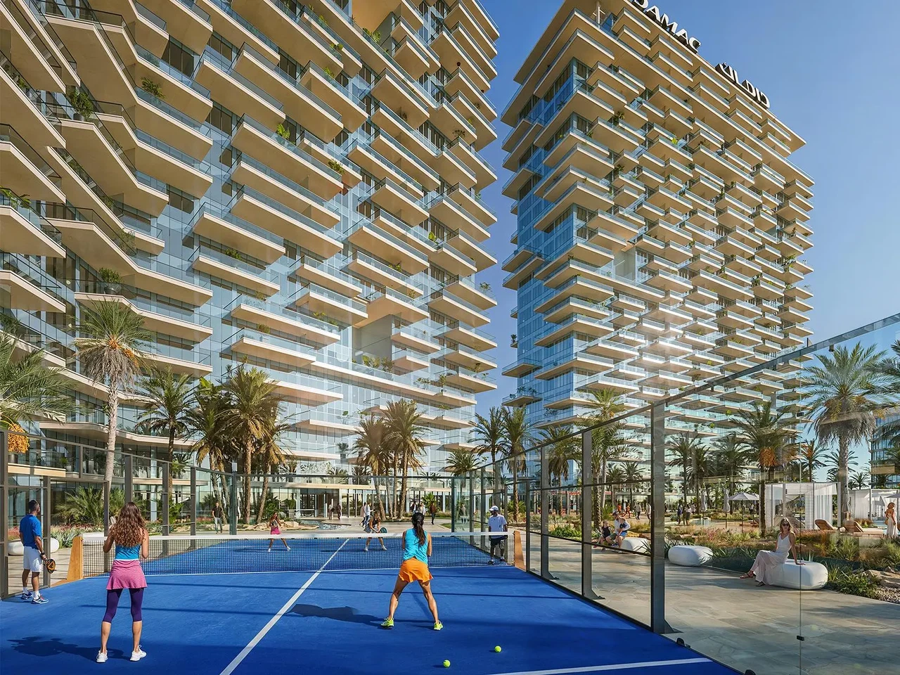 PADEL COURTS: Elevate your game on world-class courts where competition meets community.