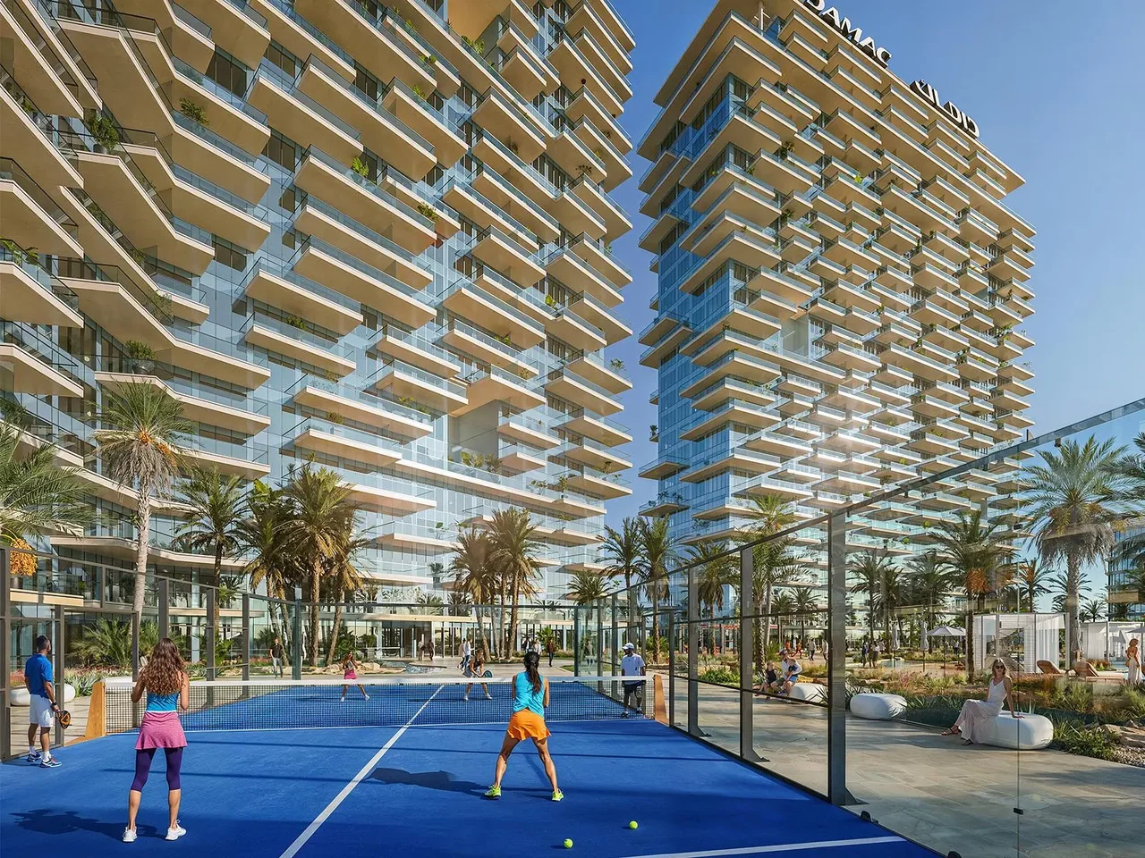PADEL COURTS: Elevate your game on world-class courts where competition meets community.