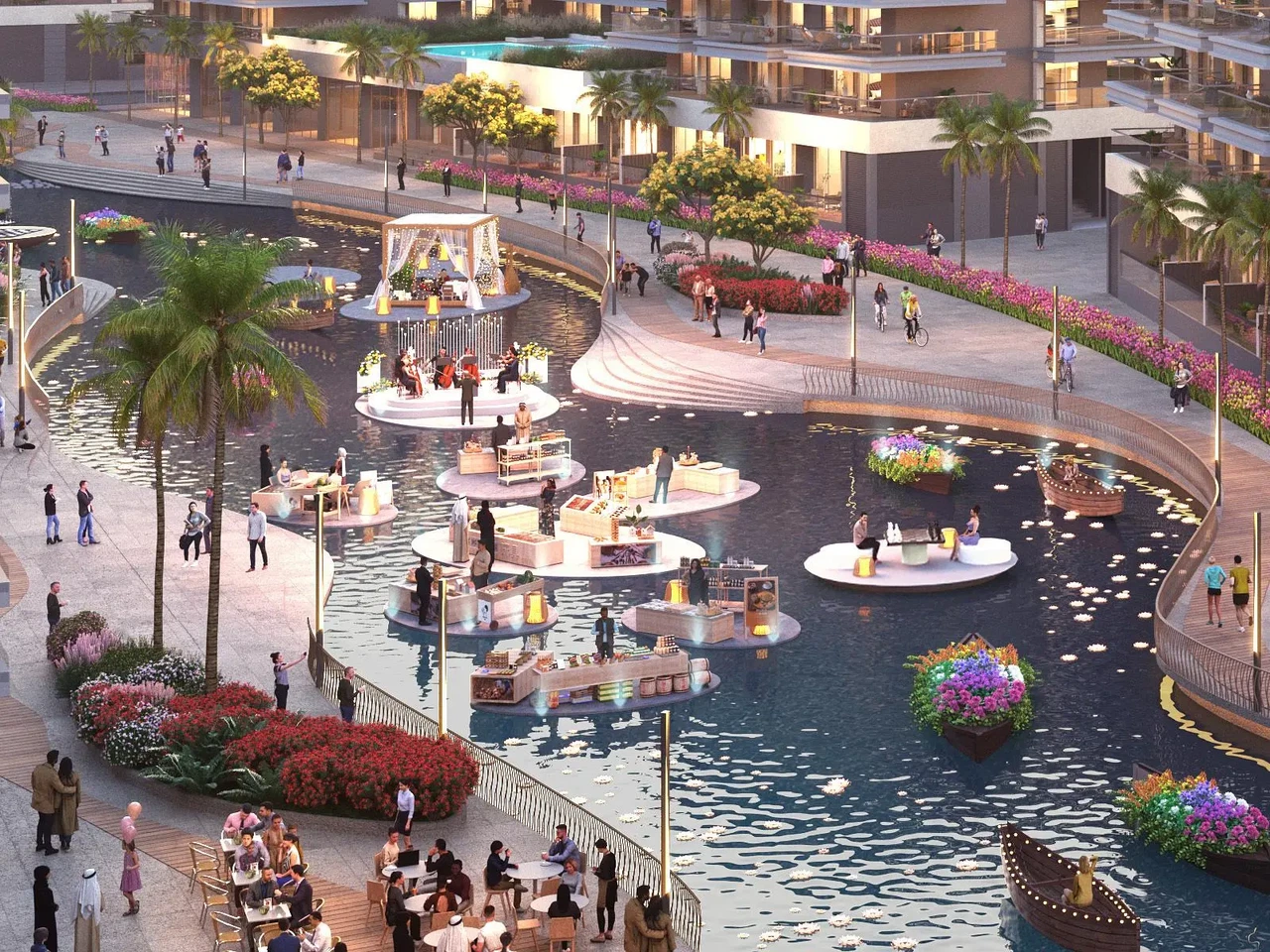 ISLAND RESTAURANT: Discover unique dining adventures, including a secluded island retreat surrounded by nature, followed by a serene movie night on the water.